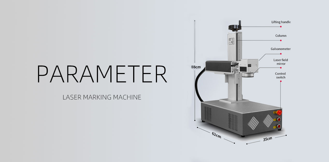 Desktop Style Portable Fiber Laser Metal Marking Machine Price