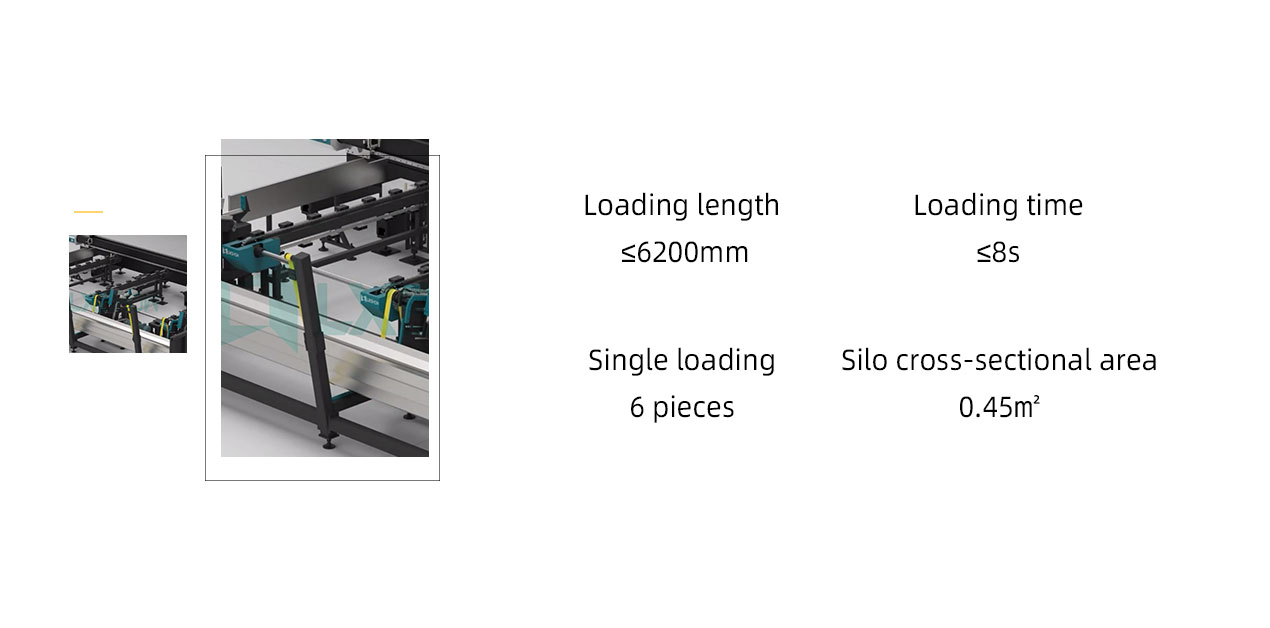 LX62TUB Fully Automatic Loading CNC Tube Cutting Machine