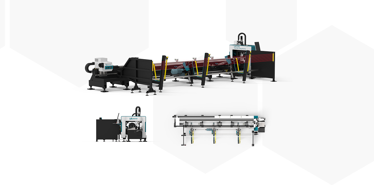 LX612TNB High Speed Fully Automatic Loading Pipe Cutting Machine Price