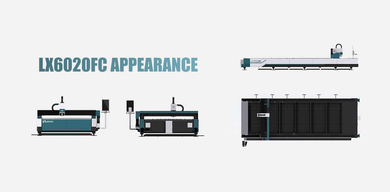 LX6020FC Perfect Single-platform Fiber Laser Cutter for Sheet Metal