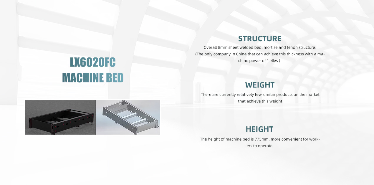 LX6020FC Perfect Single-platform Fiber Laser Cutter for Sheet Metal