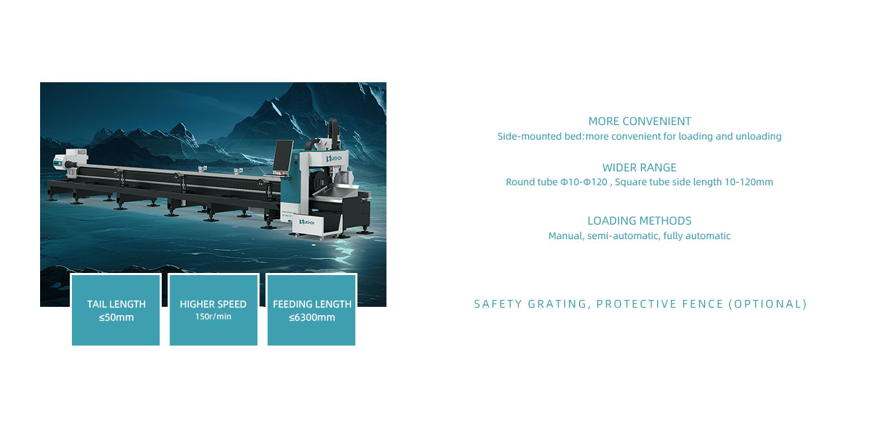 LX612TN Standard Support Frame High Speed Pipe Cutting