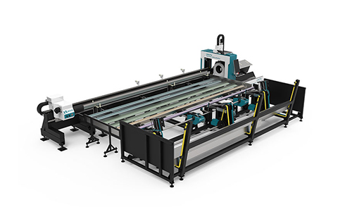 LX62TUB Fully Automatic Loading CNC Tube Cutting Machine